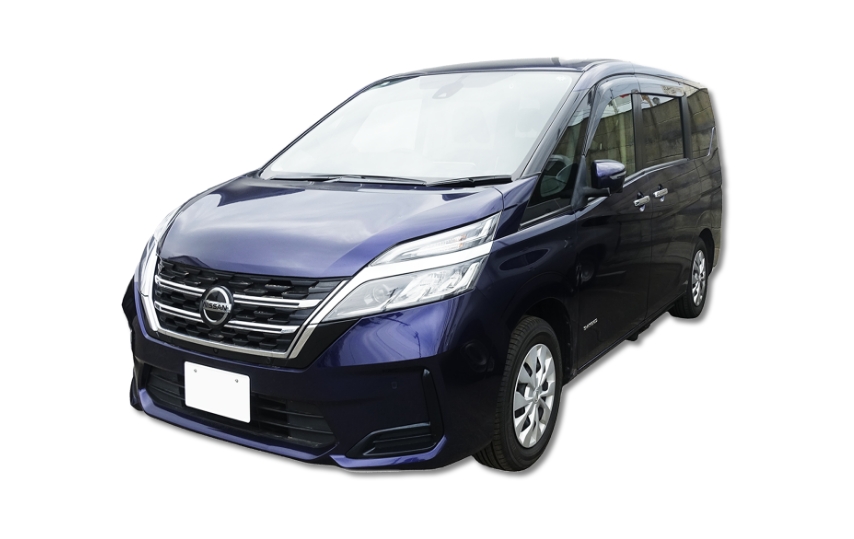日産 セレナ（紺）